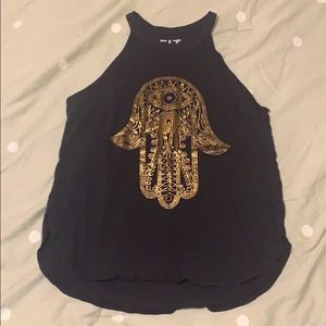 Black tank top or workout top